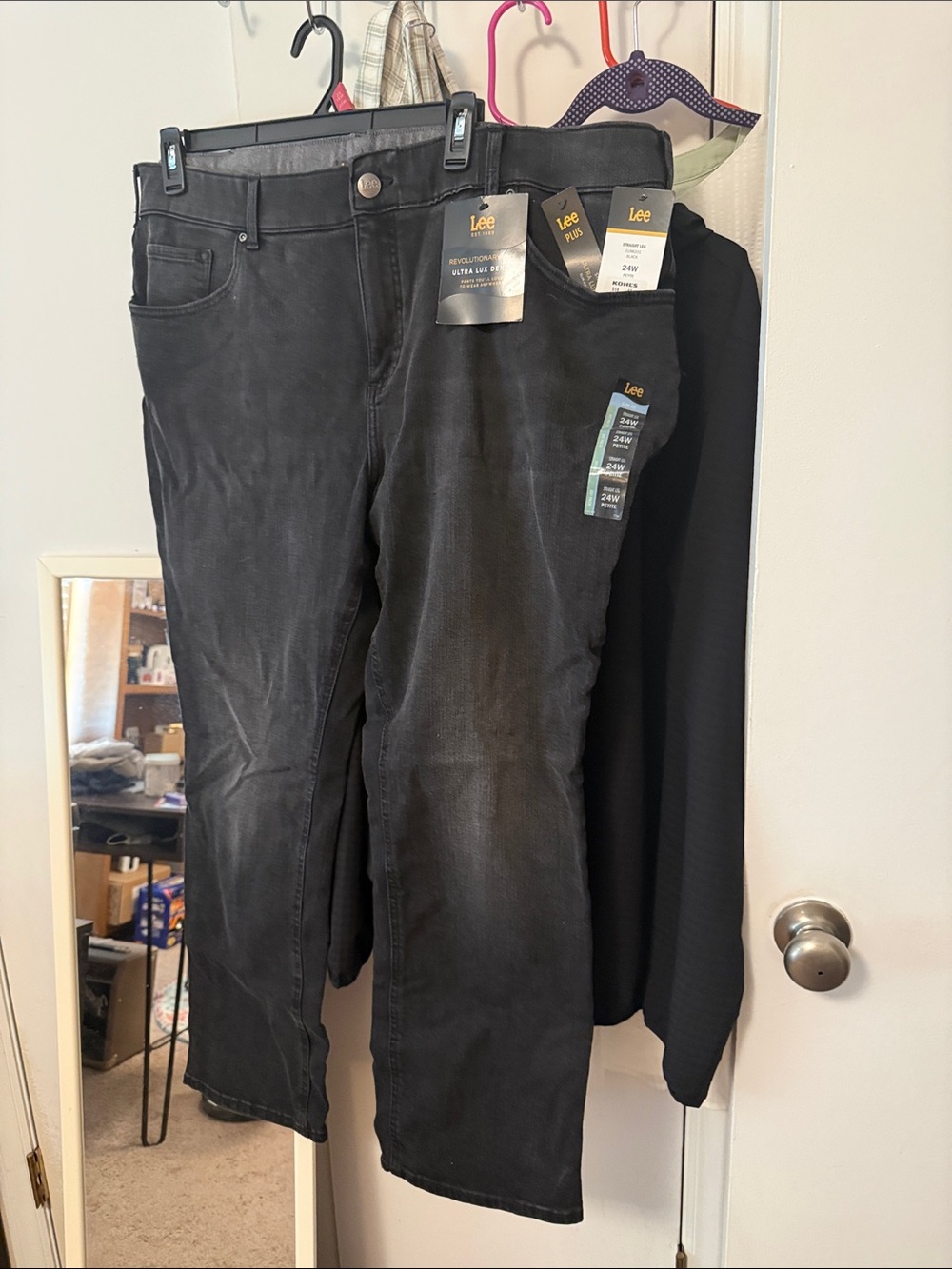 Lee Women’s Black Straight Leg Jeans